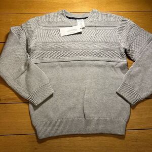 NWT Gymboree all dressed up gray sweater m (7/8)